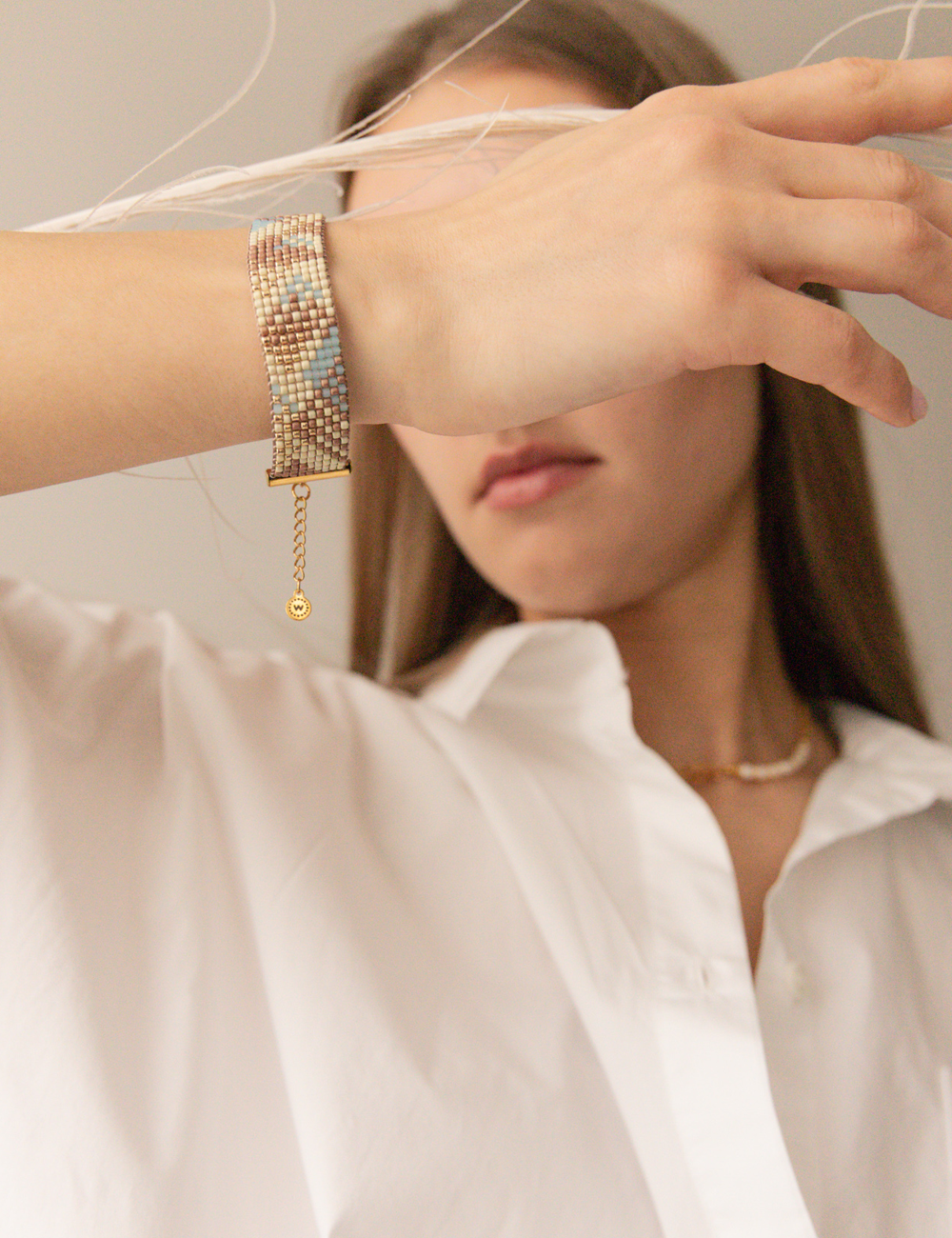 Bransoletka BoldWeave 'Wiosna w Paryżu' XL